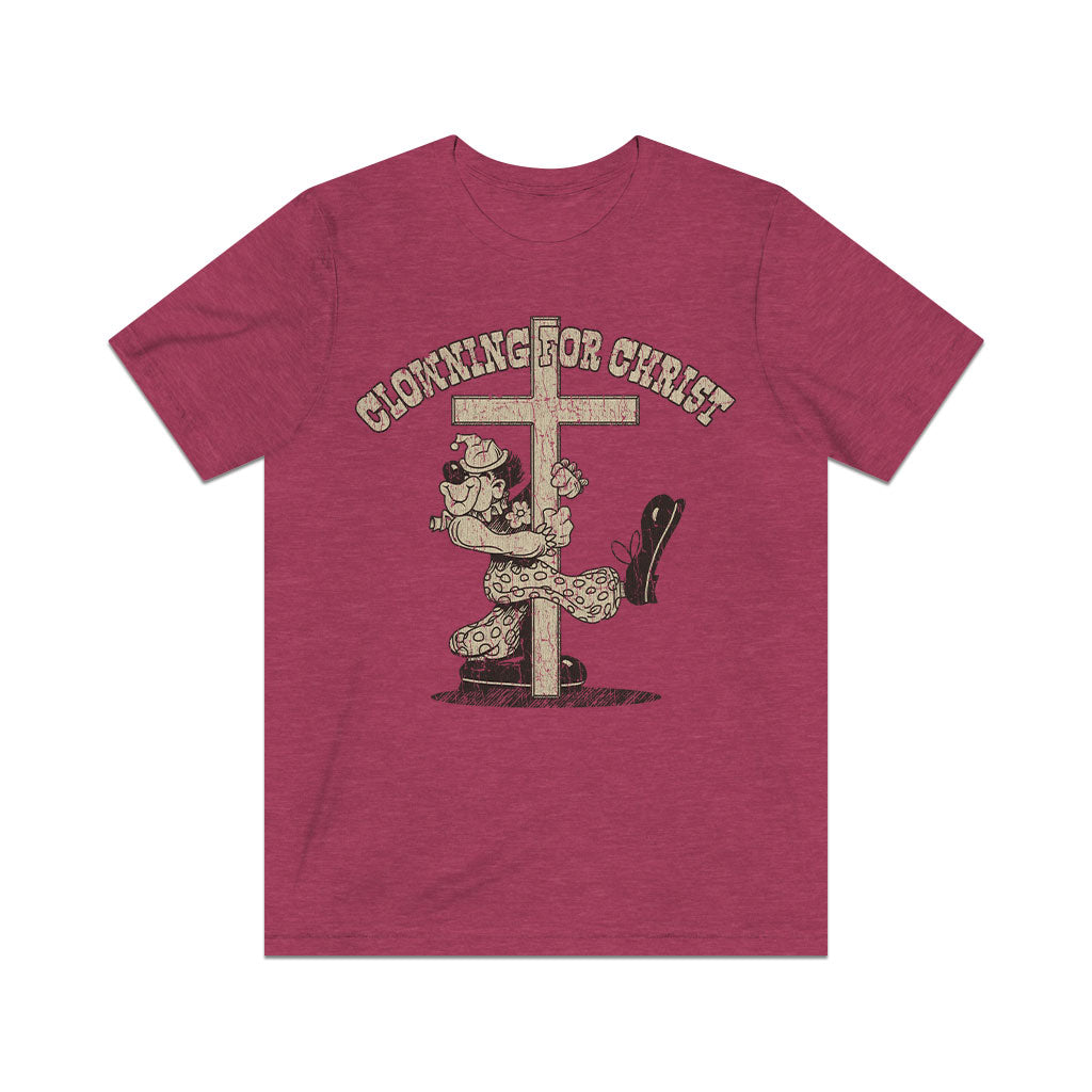 Clowning For Christ 1982 Vintage Men's T-Shirt