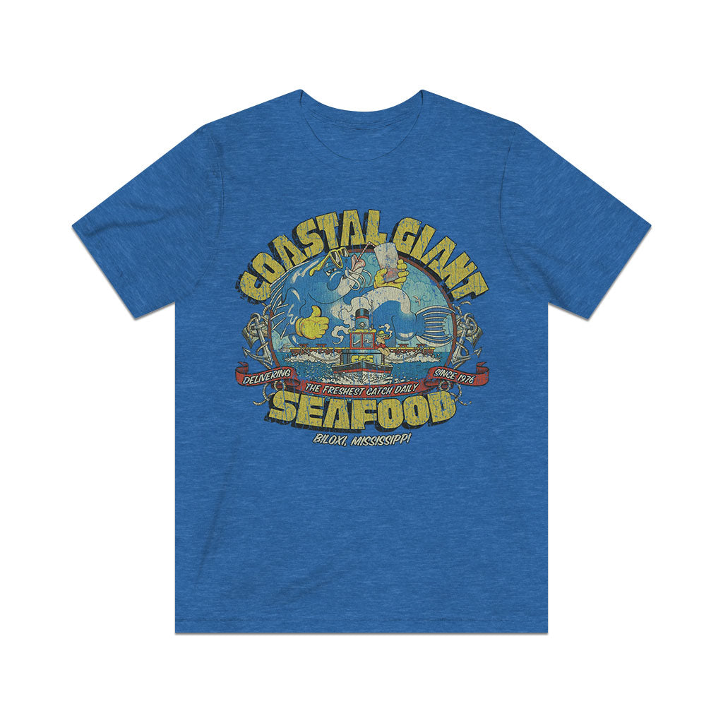 Coastal Giant Seafood 1976 Vintage Men's T-Shirt