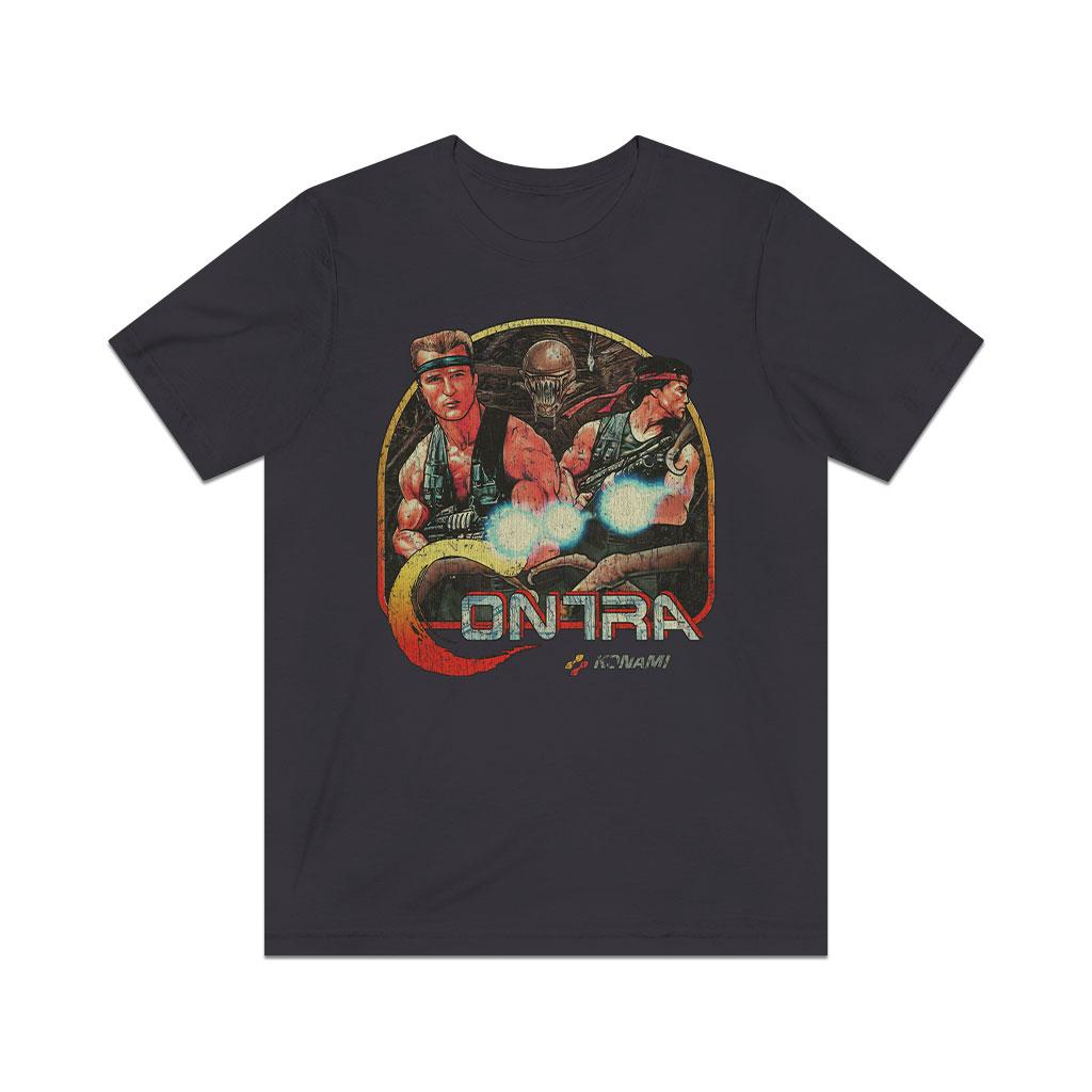 Contra 1987 Vintage Men's T-Shirt