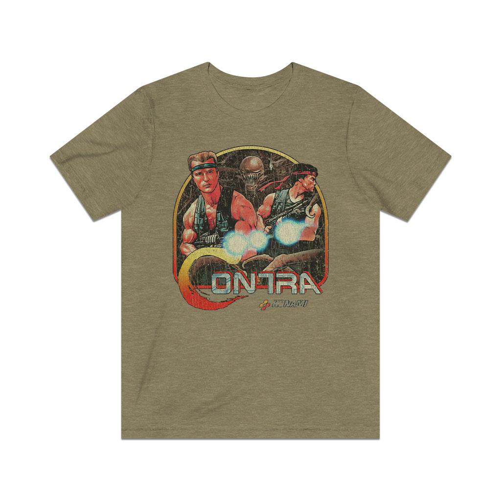 Contra 1987 Vintage Men's T-Shirt