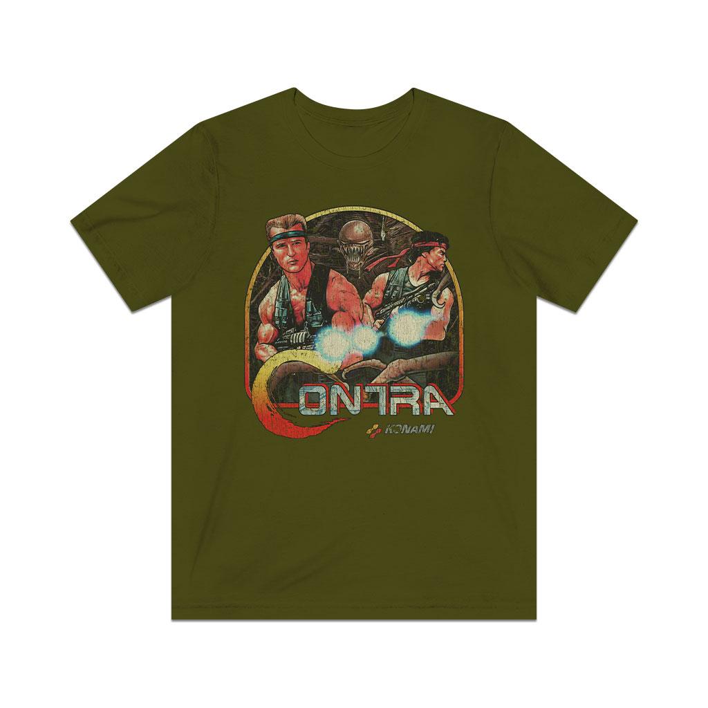 Contra 1987 Vintage Men's T-Shirt