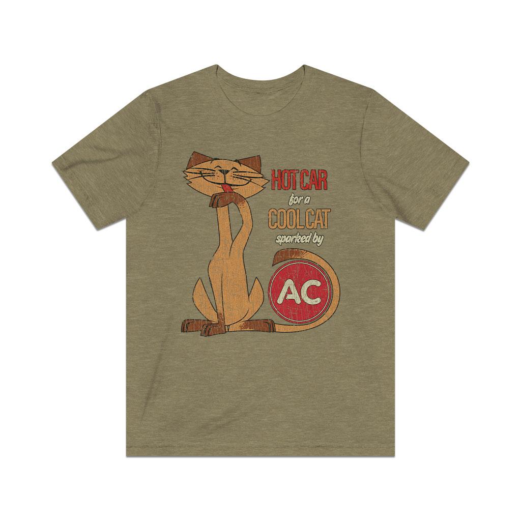 Cool Cat Spark Plugs 1962 Vintage Men's T-Shirt