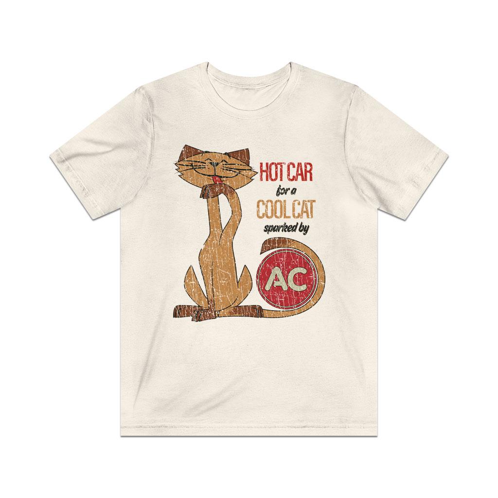 Cool Cat Spark Plugs 1962 Vintage Men's T-Shirt