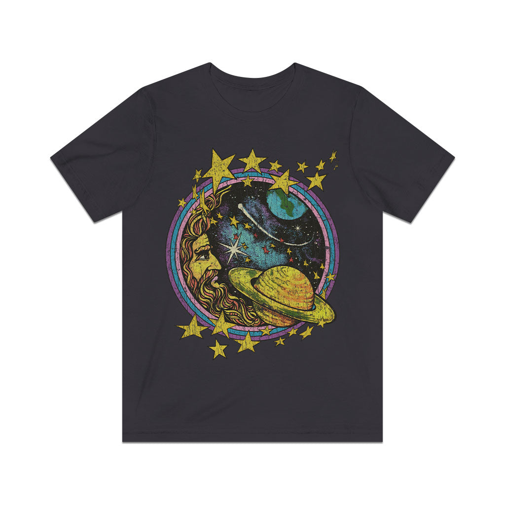 Cosmic Man in The Moon 1974 Vintage Men's T-Shirt