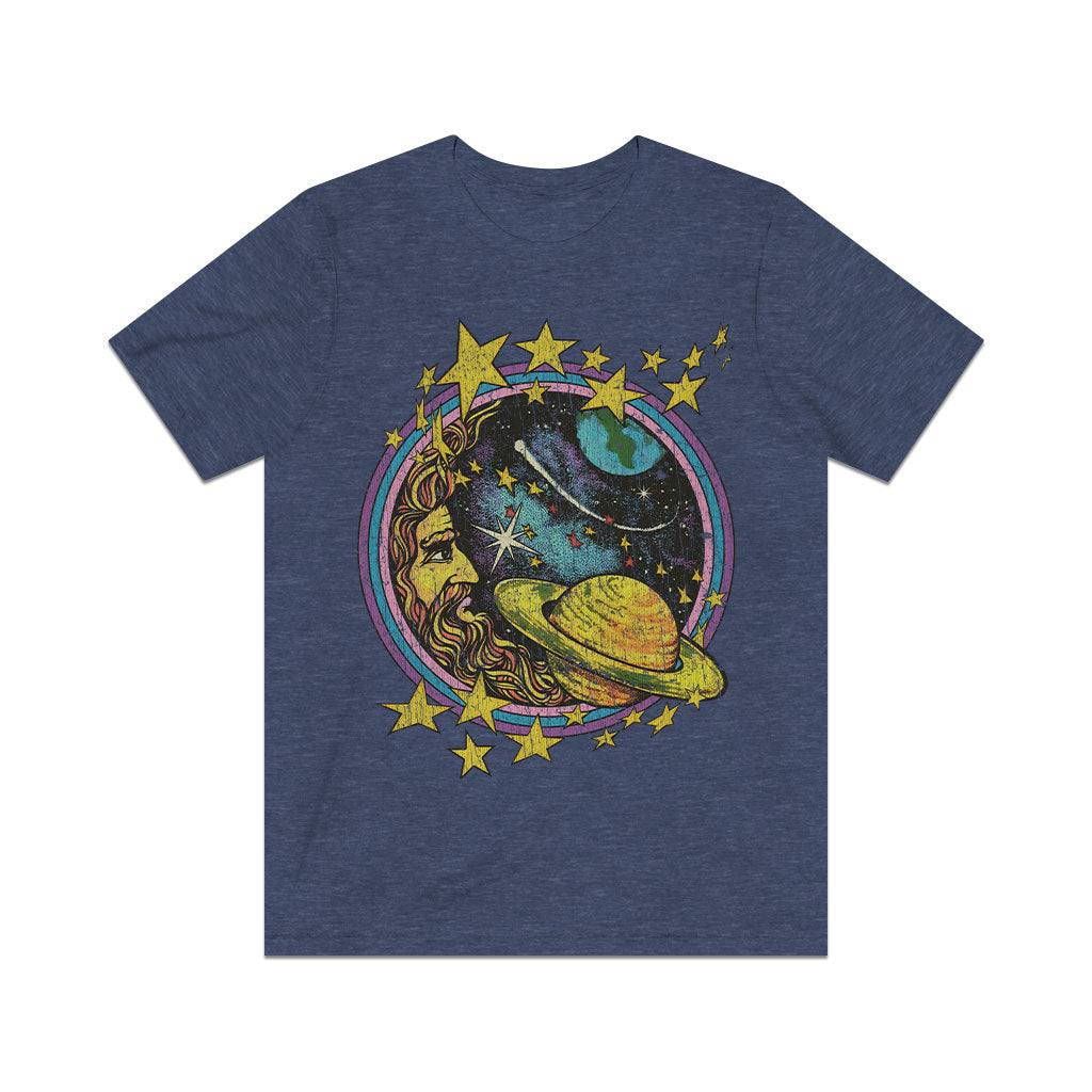 Cosmic Man in The Moon 1974 Vintage Men's T-Shirt