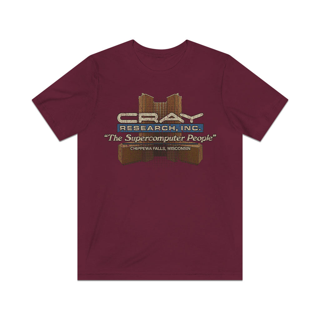 Cray Research, Inc. 1972 Vintage Men’s T-Shirt
