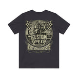 Custom Speed Enterprises Detroit 1966 F/B Vintage Men's T-Shirt