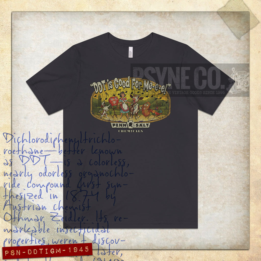 DDT Is Good For Me-e-e! 1945 Vintage Men's T-Shirt