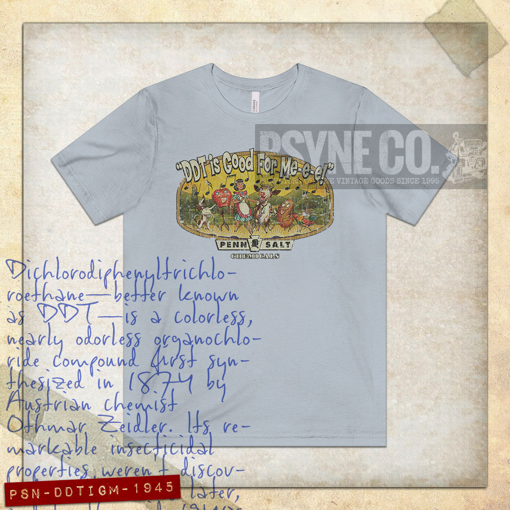 DDT Is Good For Me-e-e! 1945 Vintage Men's T-Shirt