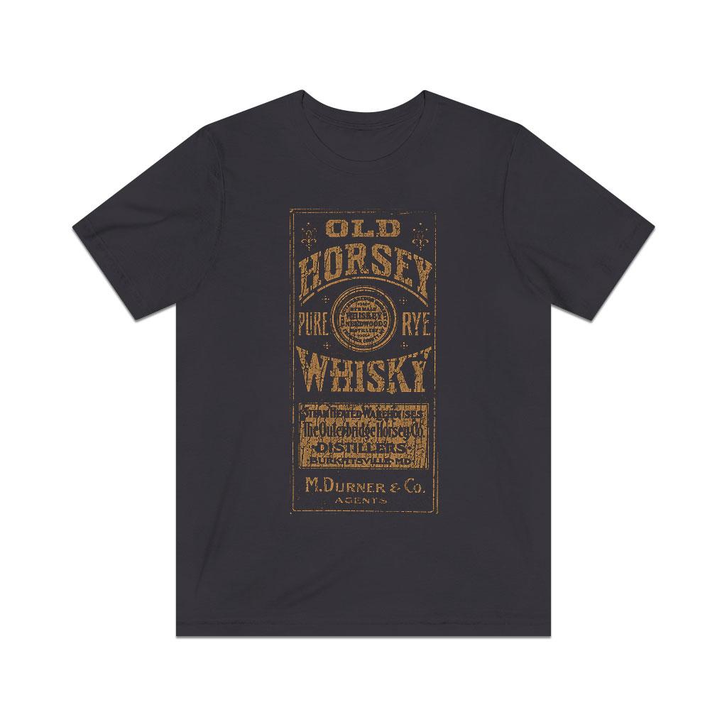 Old Horsey Rye Whisky 1839 Vintage Men's T-Shirt