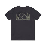 Synthwave Mountains 1986 Vintage Men's T-Shirt