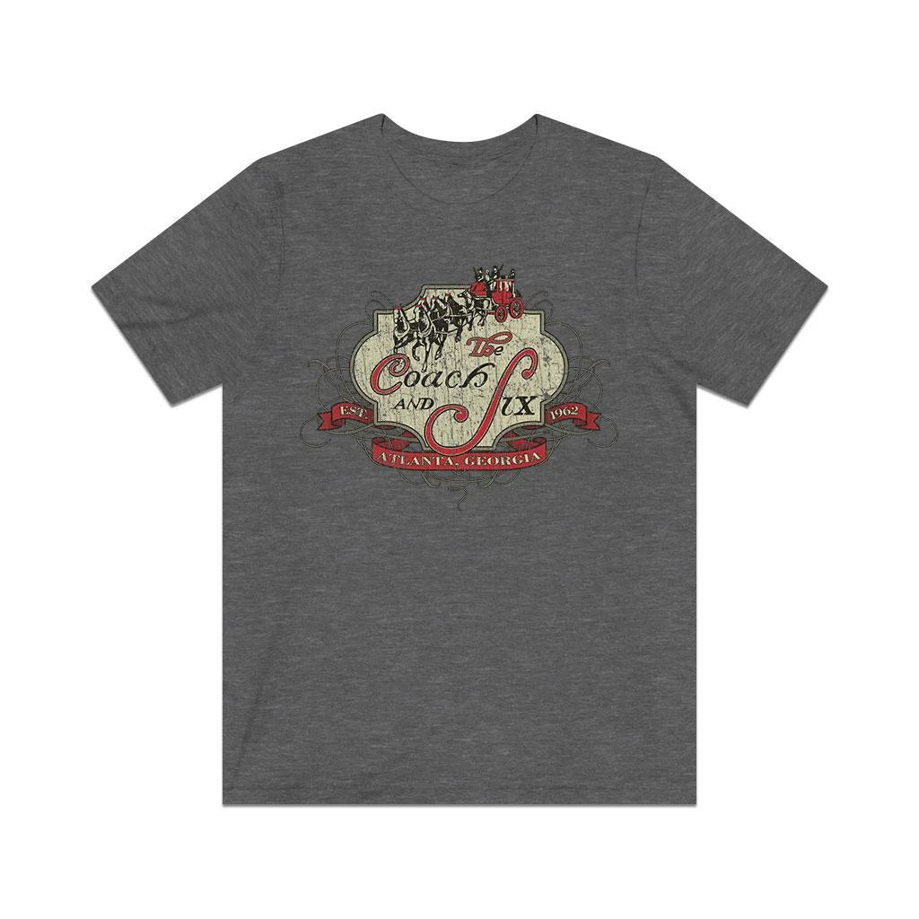 The Coach and Six Atlanta 1962 Vintage Men's T-Shirt