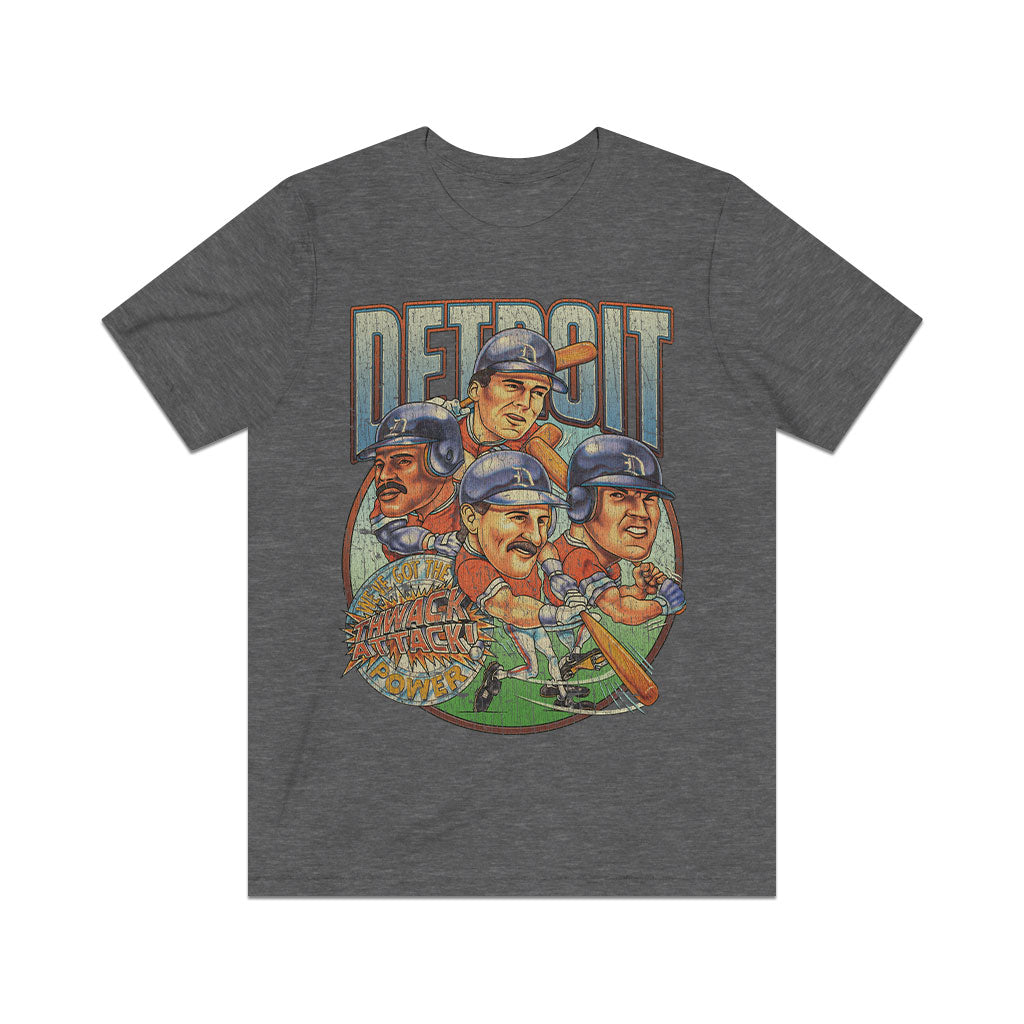 Detroit Thwack Attack 1993 Vintage Men's T-Shirt