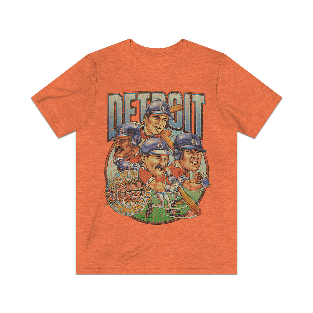 Detroit Thwack Attack 1993 Vintage Men's T-Shirt