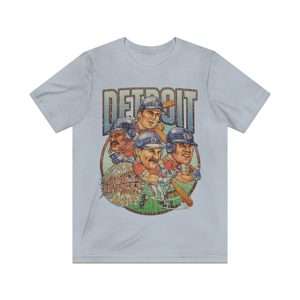 Detroit Thwack Attack 1993 Vintage Men's T-Shirt