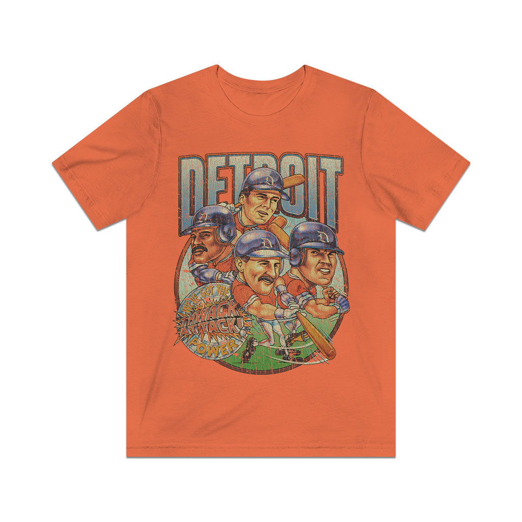 Detroit Thwack Attack 1993 Vintage Men's T-Shirt