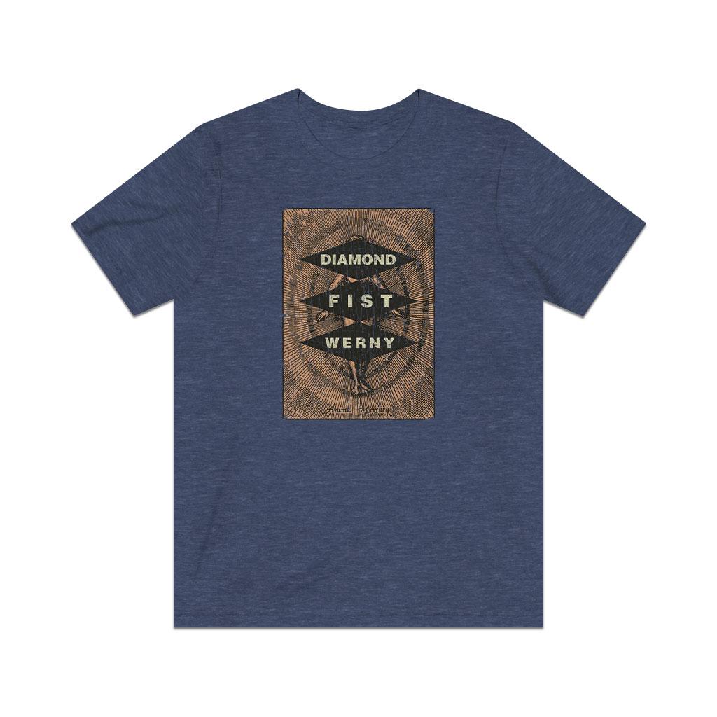 Diamond Fist Werny Anima Mercurii 1990 Vintage Men's T-Shirt