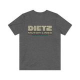 Dietz Motor Lines 1948 Vintage Men's T-Shirt