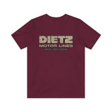 Dietz Motor Lines 1948 Vintage Men's T-Shirt