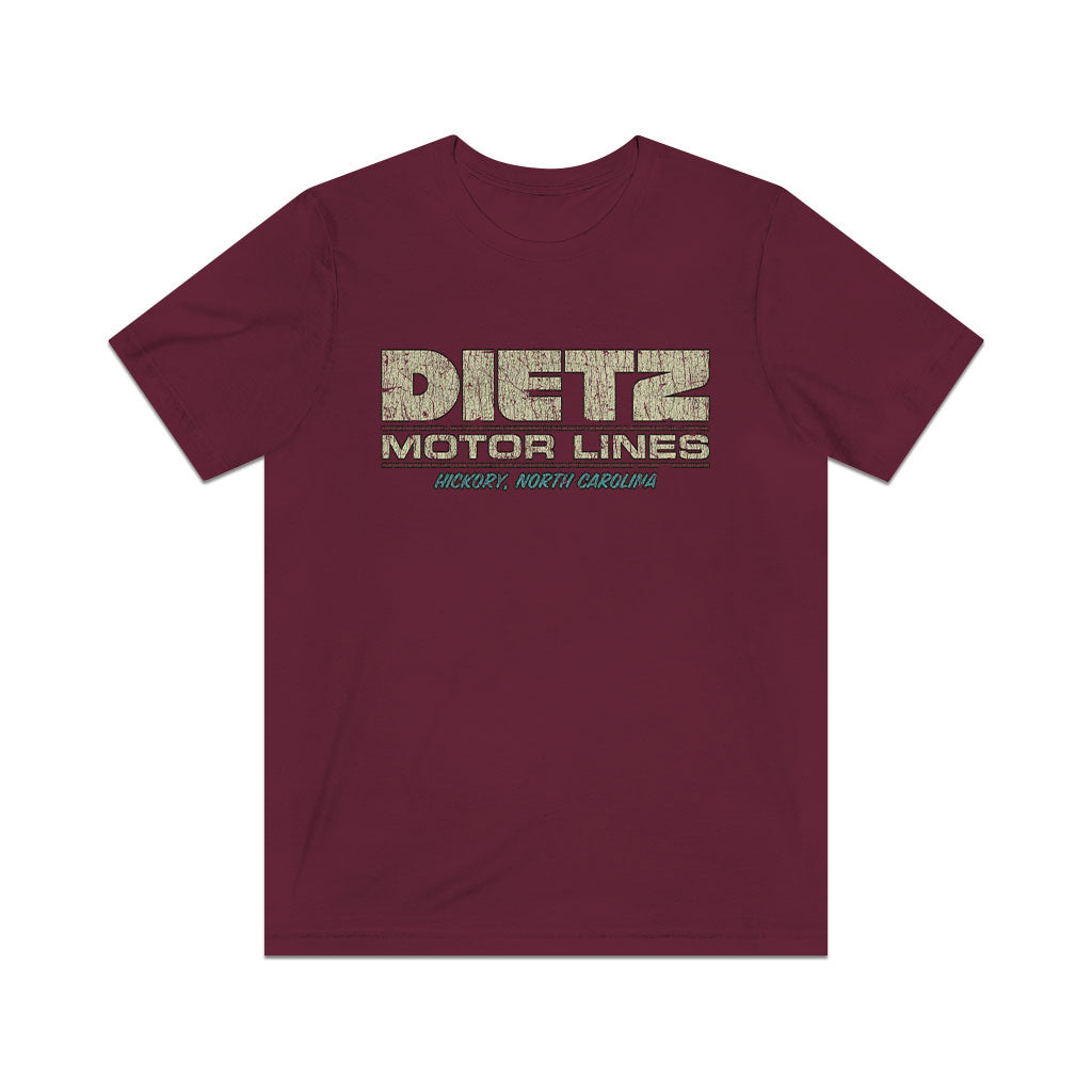 Dietz Motor Lines 1948 Vintage Men's T-Shirt