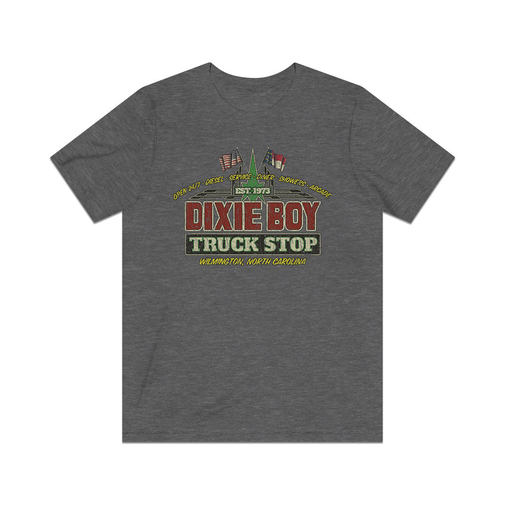 Dixie Boy Truck Stop 1986 Vintage Men's T-Shirt