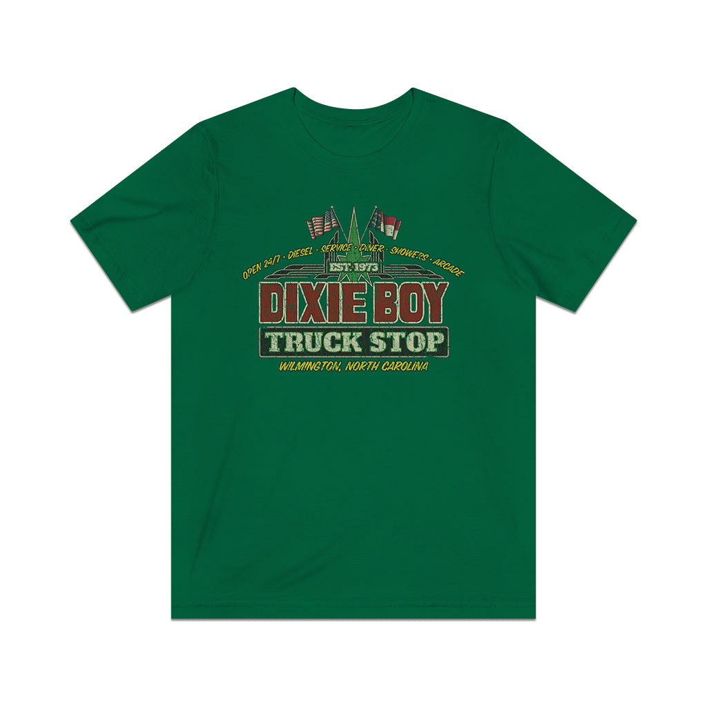 Dixie Boy Truck Stop 1986 Vintage Men's T-Shirt