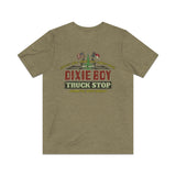 Dixie Boy Truck Stop 1986 Vintage Men's T-Shirt