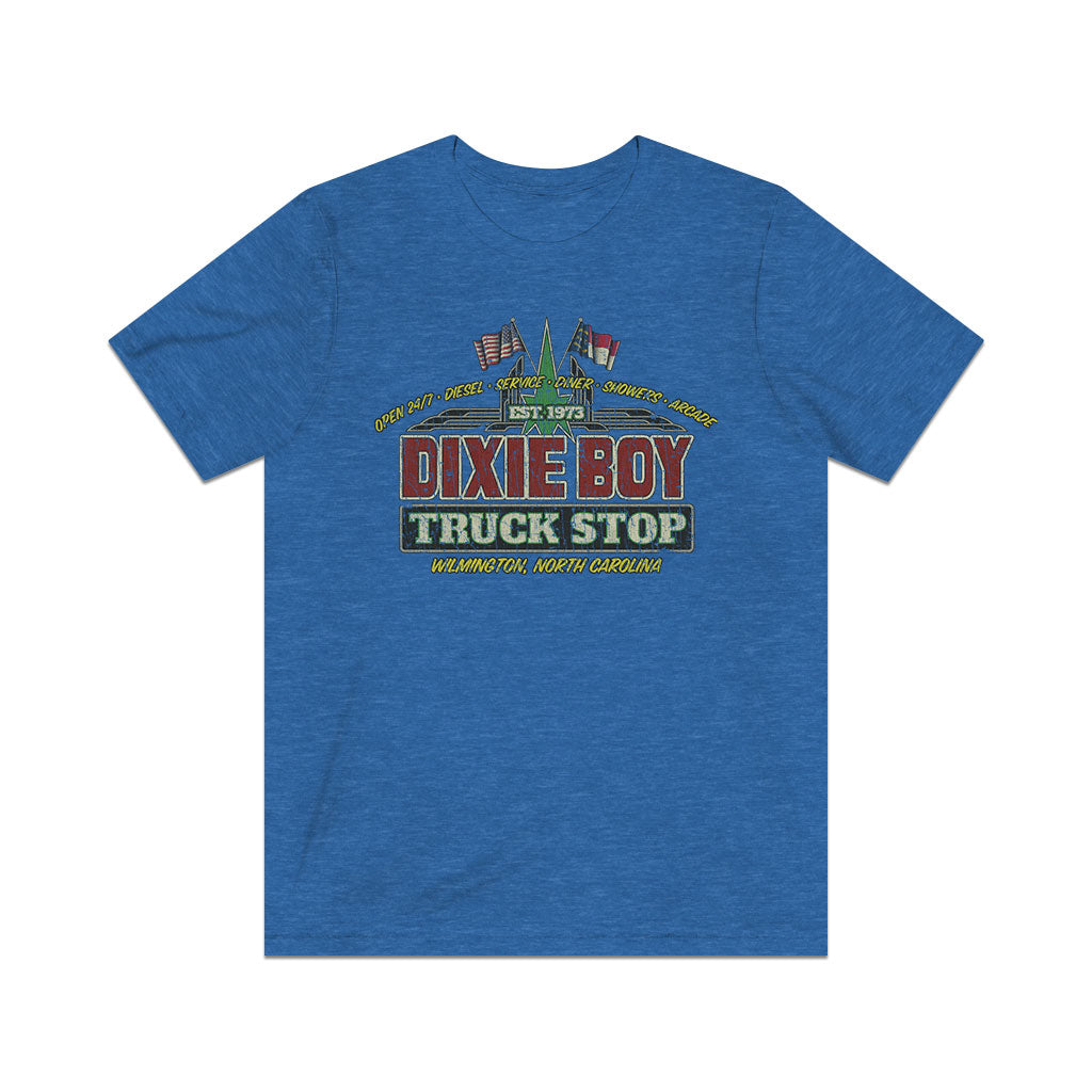 Dixie Boy Truck Stop 1986 Vintage Men's T-Shirt