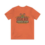 Dixie Boy Truck Stop 1986 Vintage Men's T-Shirt