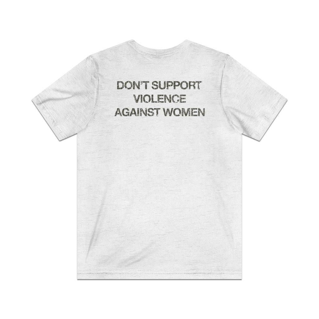 Don’t Support Violence Against Women 1976 Vintage Men's T-Shirt