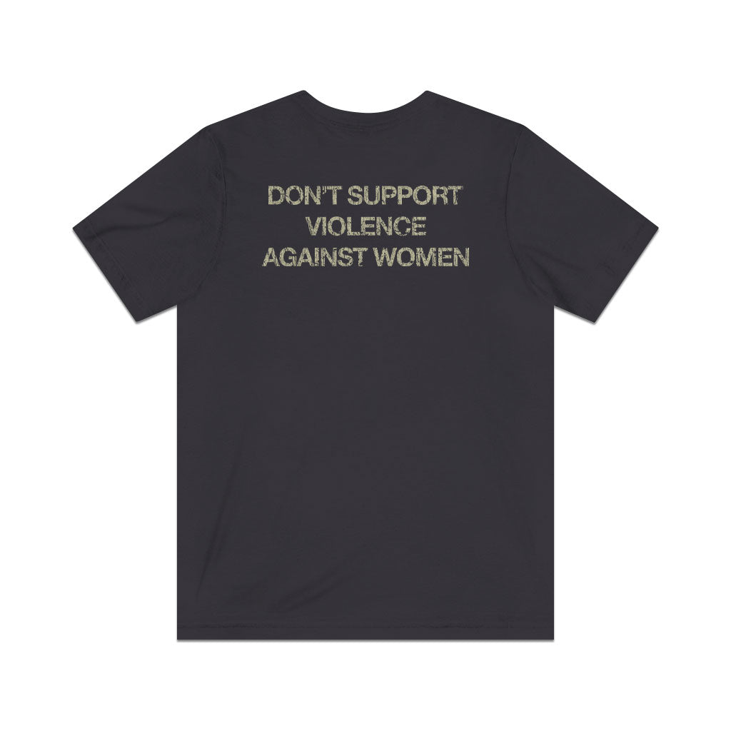 Don’t Support Violence Against Women 1976 Vintage Men's T-Shirt