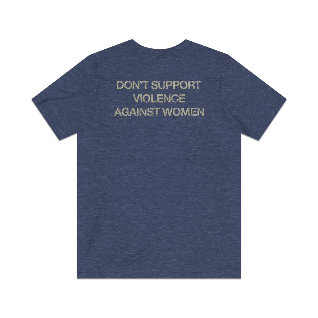 Don’t Support Violence Against Women 1976 Vintage Men's T-Shirt