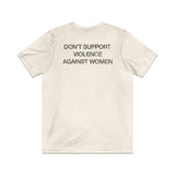 Don’t Support Violence Against Women 1976 Vintage Men's T-Shirt