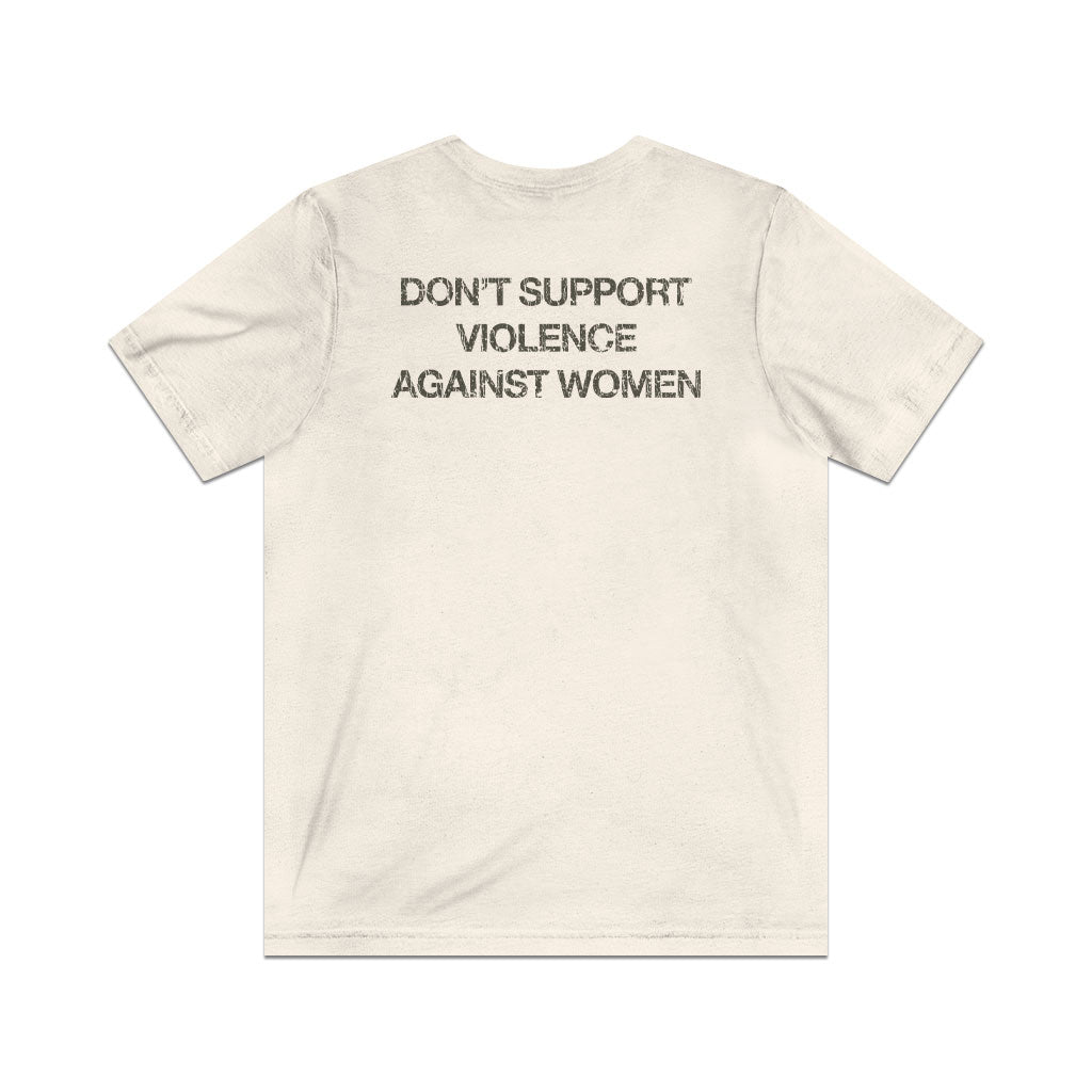Don’t Support Violence Against Women 1976 Vintage Men's T-Shirt