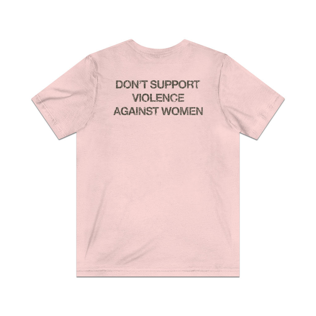 Don’t Support Violence Against Women 1976 Vintage Men's T-Shirt