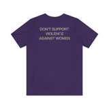 Don’t Support Violence Against Women 1976 Vintage Men's T-Shirt