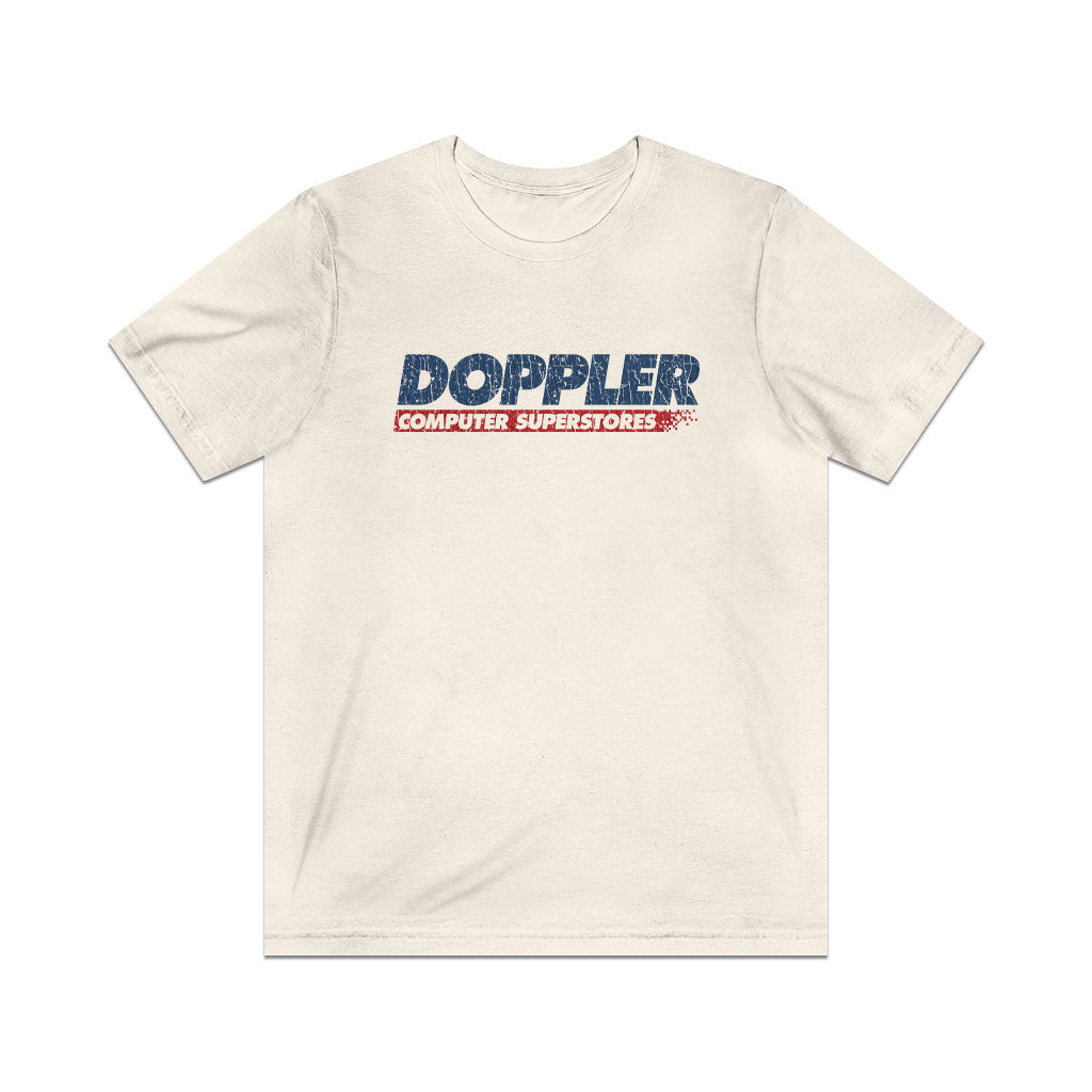 Doppler Computer Superstores 1993 Vintage Men's T-Shirt