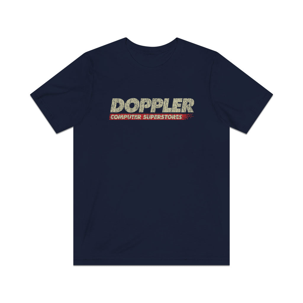 Doppler Computer Superstores 1993 Vintage Men's T-Shirt