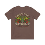Dragon Twins Fireworks 1953 Vintage Men's T-Shirt