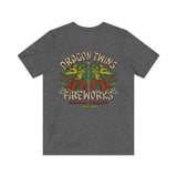 Dragon Twins Fireworks 1953 Vintage Men's T-Shirt