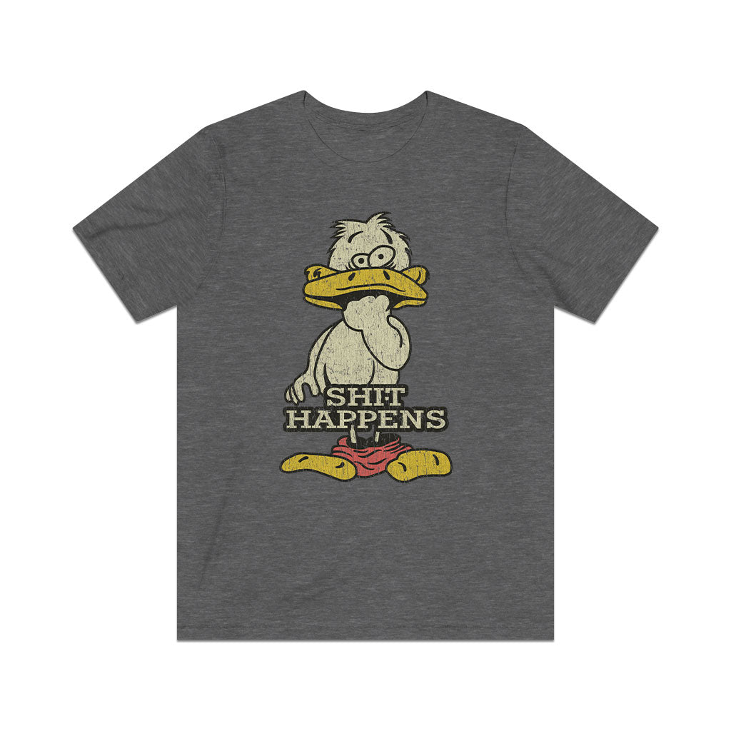 Duck Shit Happens 2004 Vintage Men's T-Shirt