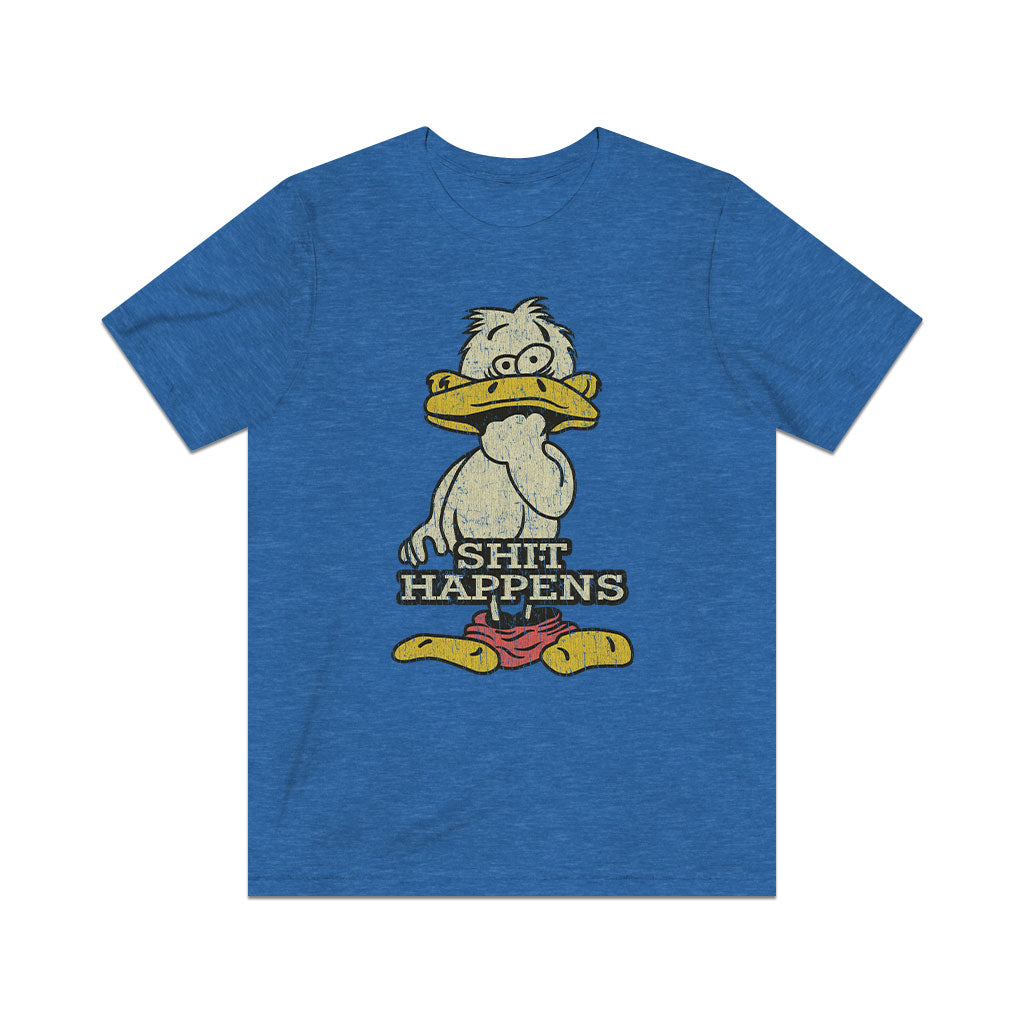 Duck Shit Happens 2004 Vintage Men's T-Shirt