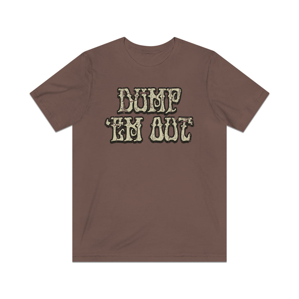 Dump 'Em Out Stacked 1970 Vintage Men's T-Shirt