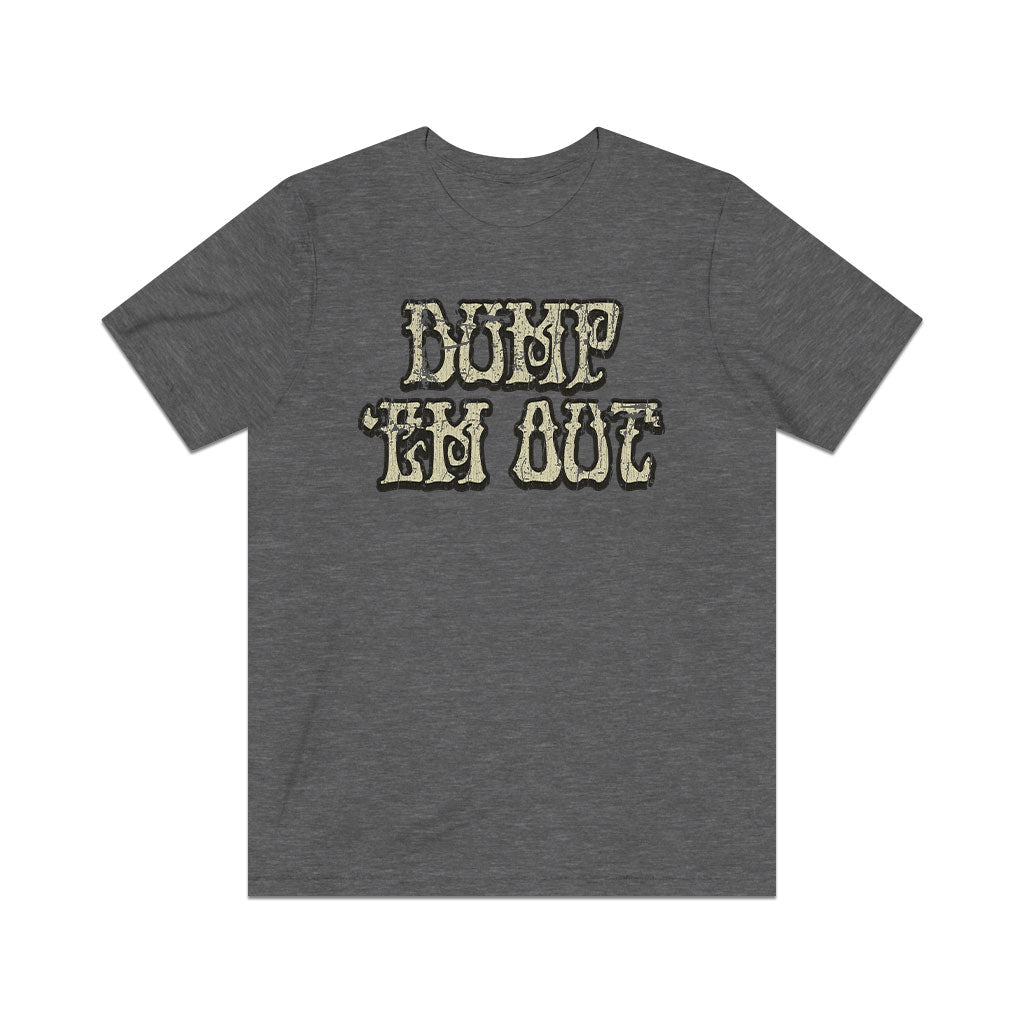 Dump 'Em Out Stacked 1970 Vintage Men's T-Shirt
