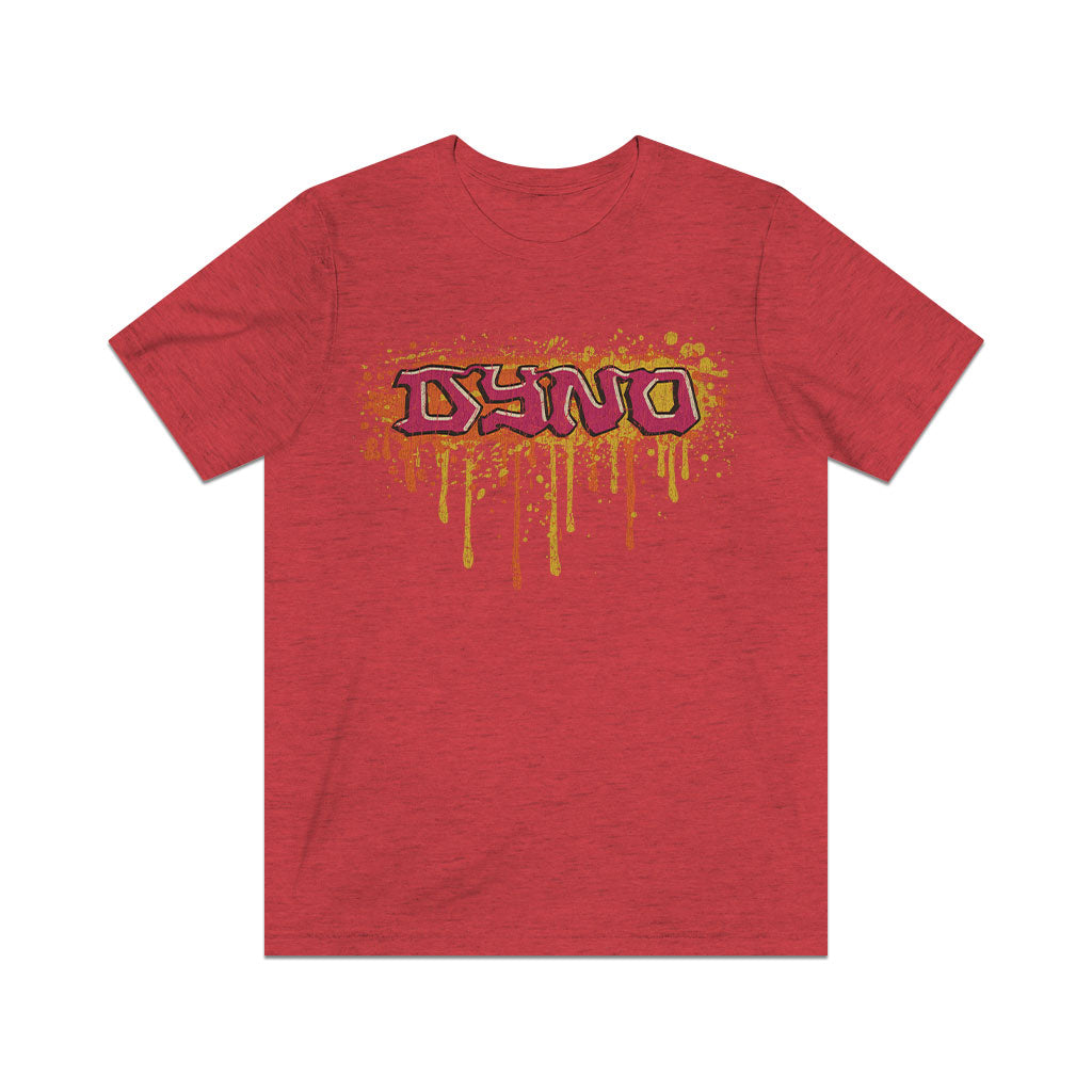 Dyno BMX Graffiti Splatter 1988 Vintage Men's T-Shirt