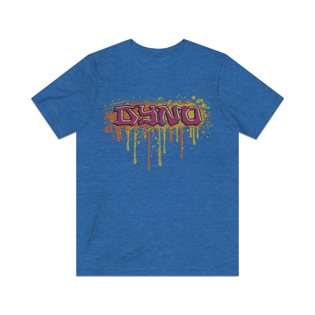 Dyno BMX Graffiti Splatter 1988 Vintage Men's T-Shirt
