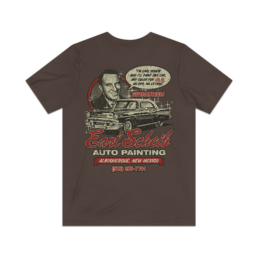 Earl Scheib Albuquerque 1937 F/B Vintage Men's T-Shirt