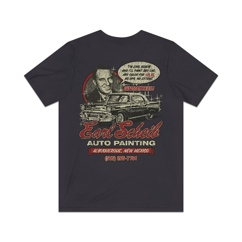 Earl Scheib Albuquerque 1937 F/B Vintage Men's T-Shirt