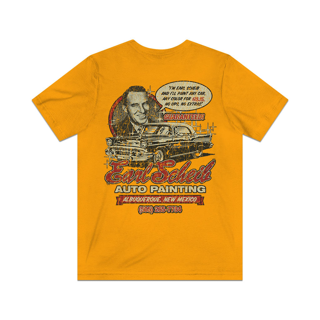 Earl Scheib Albuquerque 1937 F/B Vintage Men's T-Shirt
