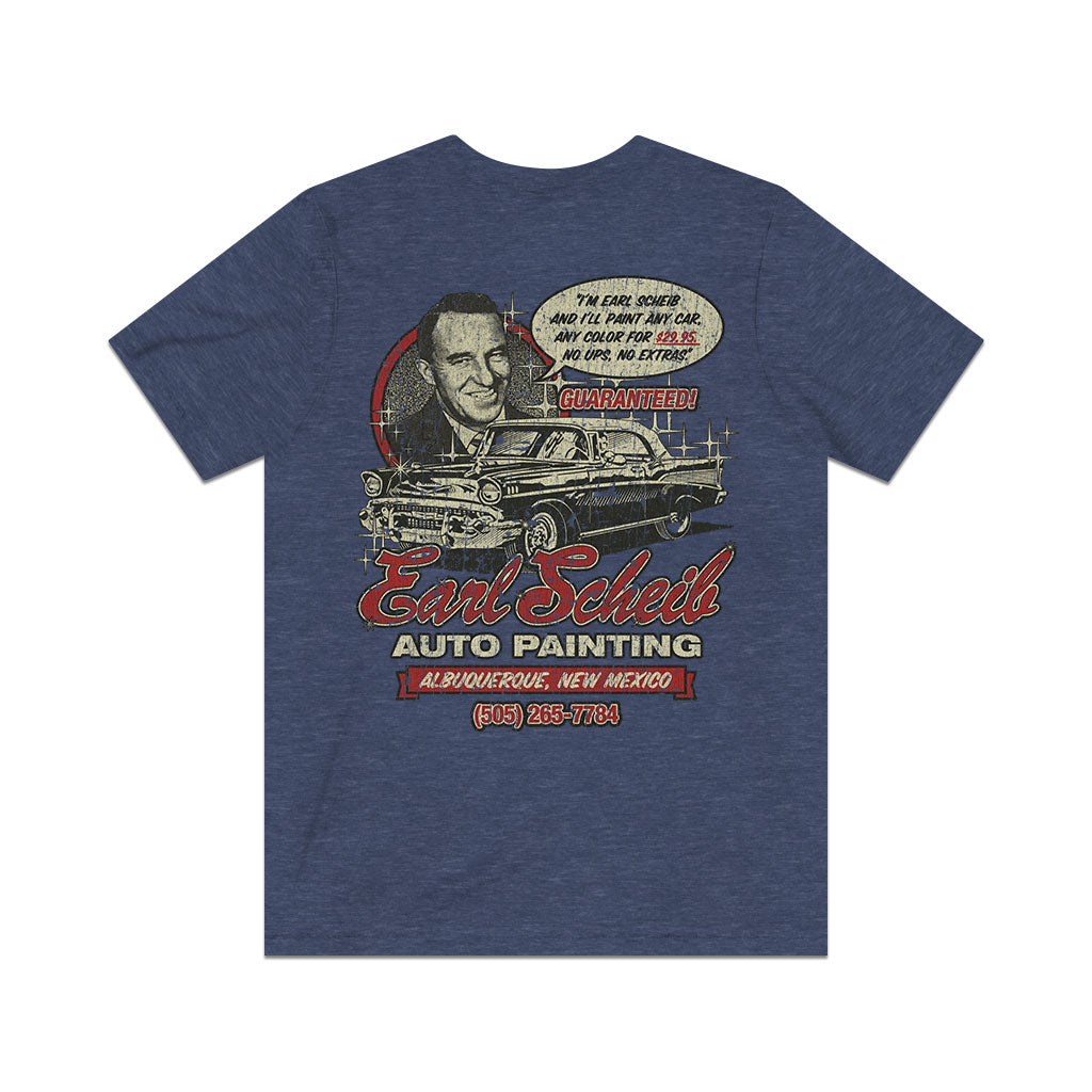 Earl Scheib Albuquerque 1937 F/B Vintage Men's T-Shirt